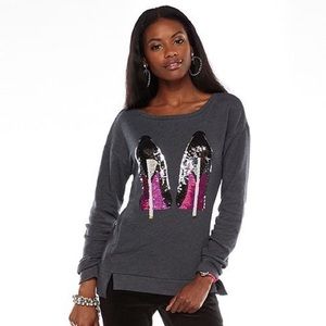 Juicy Couture Embellished Graphic Sweatshirt